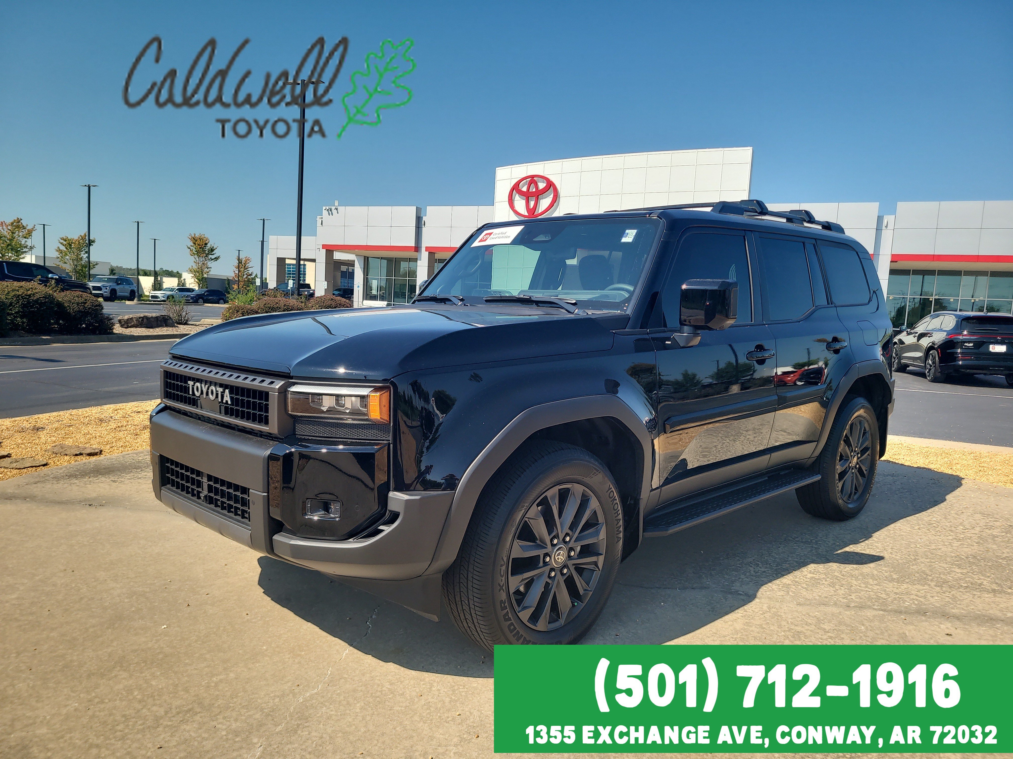 Black 2026 Toyota Land Cruiser SUV / Crossover