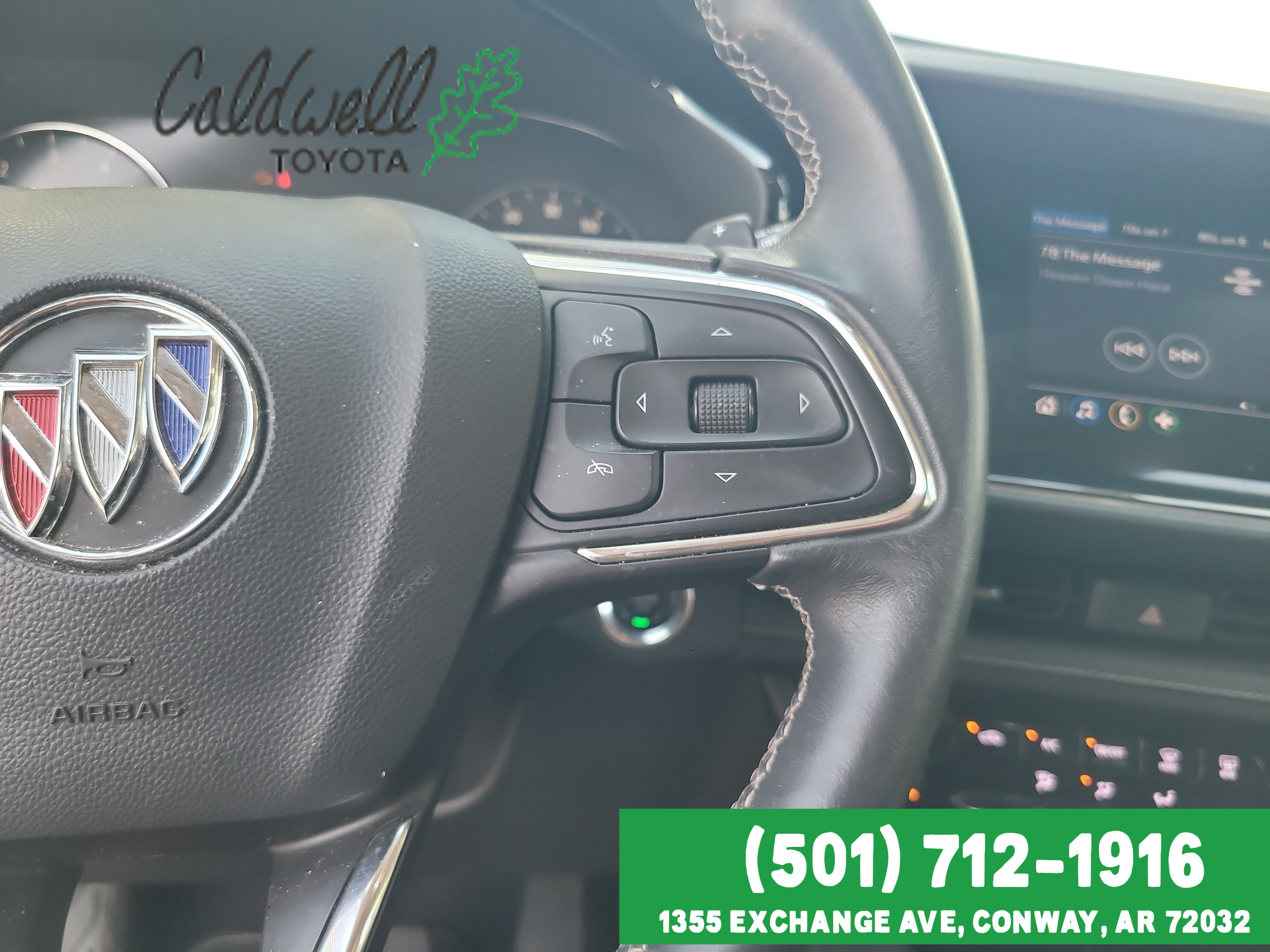 Used 2023 Ebony Twilight Metallic Buick Preferred image 13