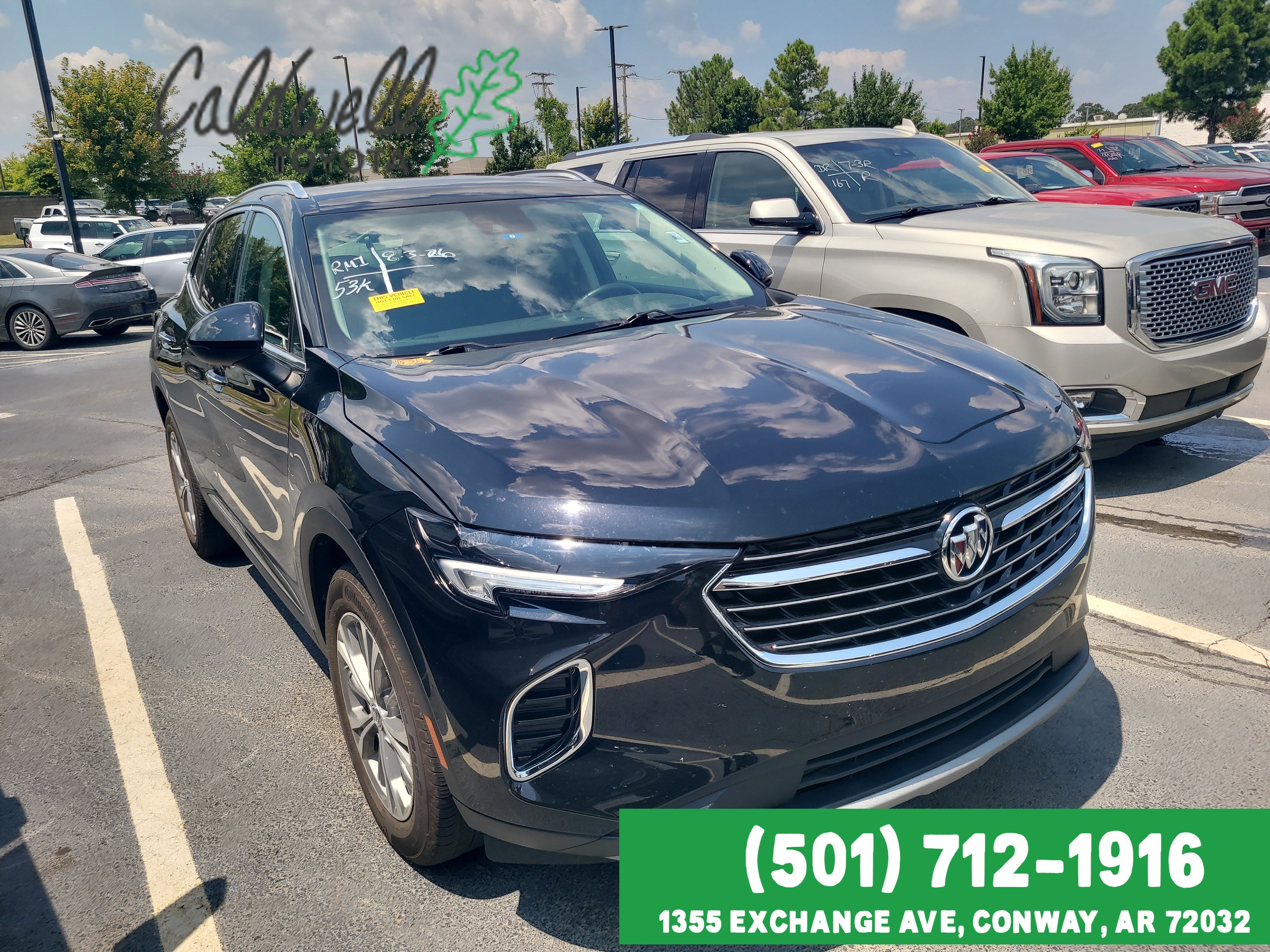 Used 2023 Ebony Twilight Metallic Buick Preferred image 37