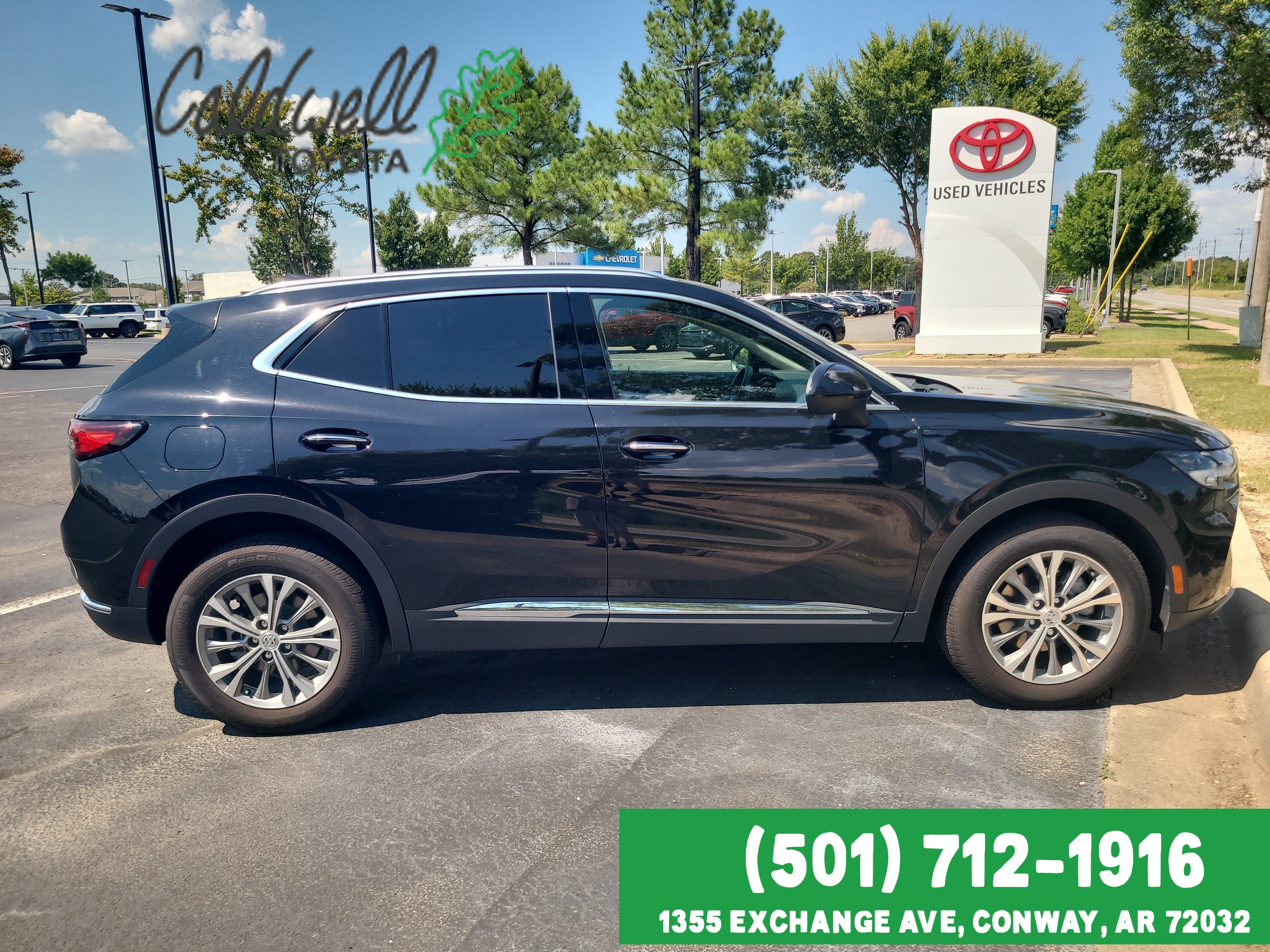Used 2023 Ebony Twilight Metallic Buick Preferred image 29
