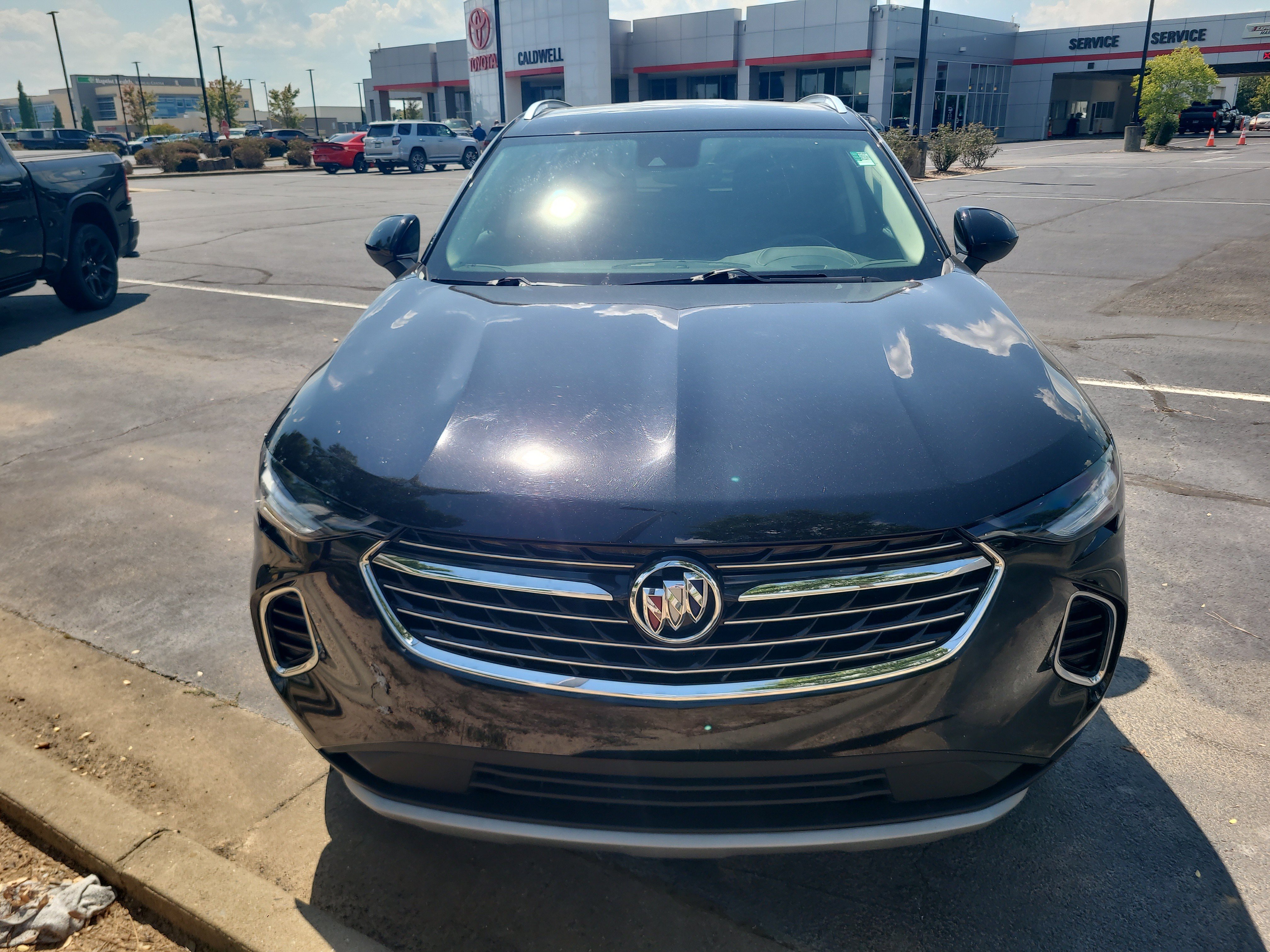 Used 2023 Ebony Twilight Metallic Buick Preferred image 31