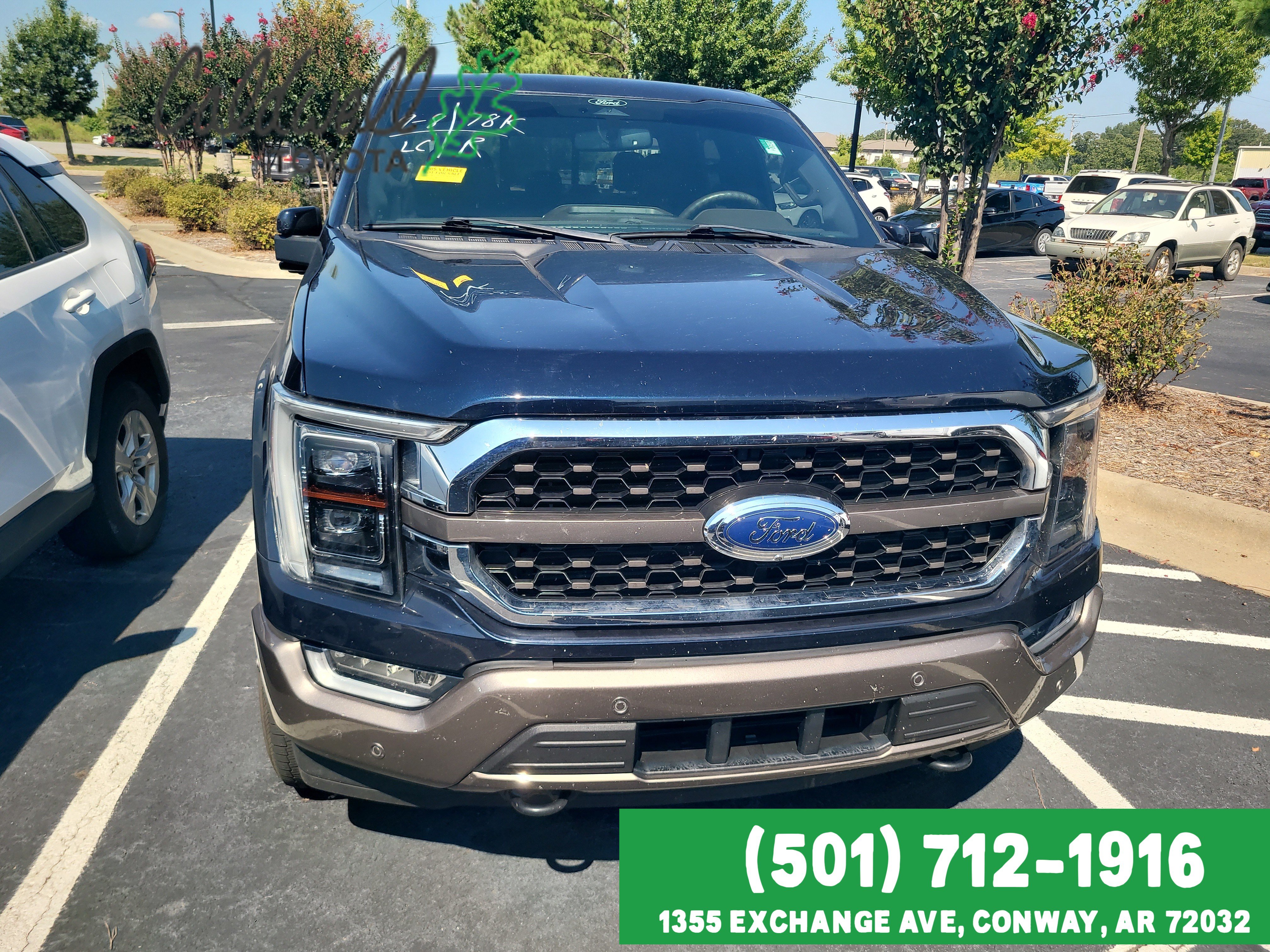 Used 2022 Ford F-150 King Ranch with VIN 1FTFW1ED6NFC16756 for sale in Little Rock