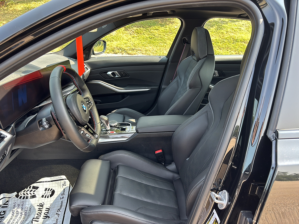 2025 BMW M3 Competition xDrive Black Sapphire Metallic at Washington Ford