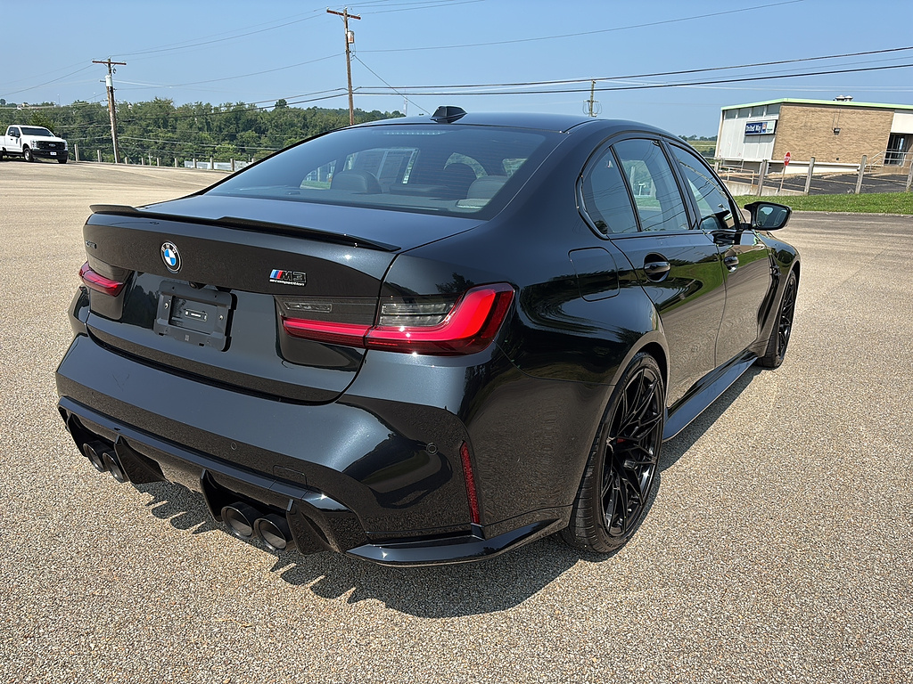 2025 BMW M3 Competition xDrive Black Sapphire Metallic at Washington Ford