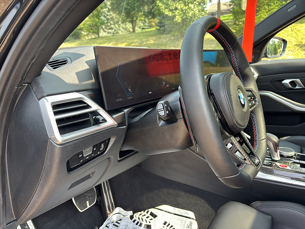 2025 BMW M3 Competition xDrive Black Sapphire Metallic at Washington Ford