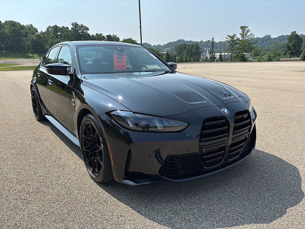 2025 BMW M3 Competition xDrive Black Sapphire Metallic at Washington Ford