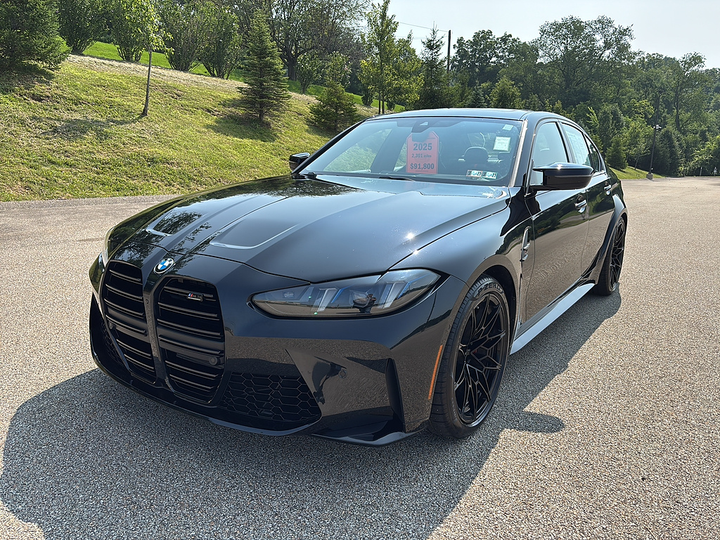2025 BMW M3 Competition xDrive Black Sapphire Metallic at Washington Ford