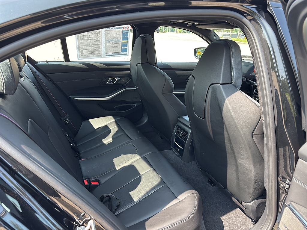 2025 BMW M3 Competition xDrive Black Sapphire Metallic at Washington Ford