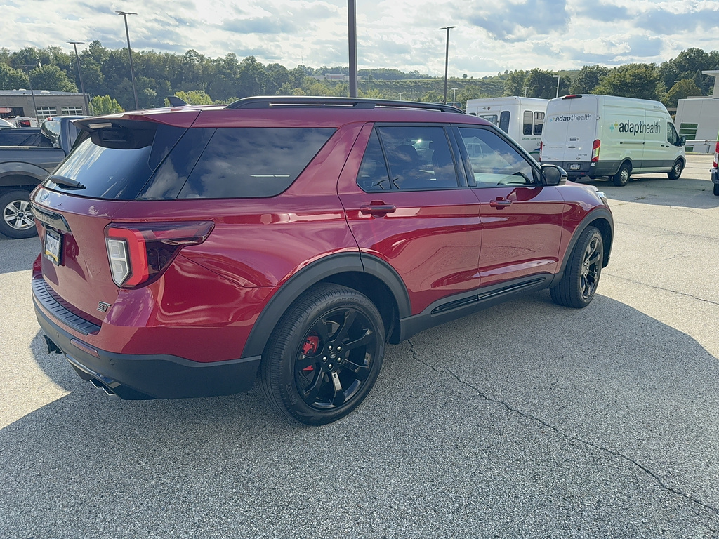 2023 Ford Explorer ST Rapid Red Metallic Tinted Clearcoat at Woltz & Wind Ford