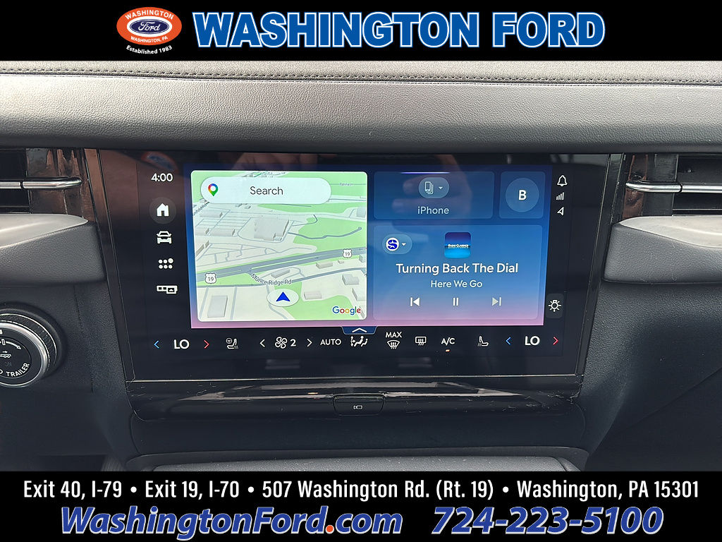 2025 Lincoln Navigator Reserve Infinite Black Metallic Clearcoat at Washington Ford