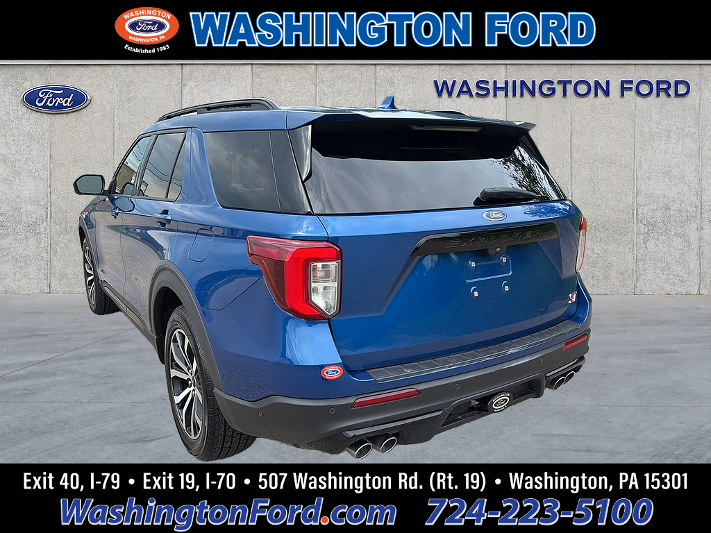 2020 Ford Explorer ST Atlas Blue at Washington Ford