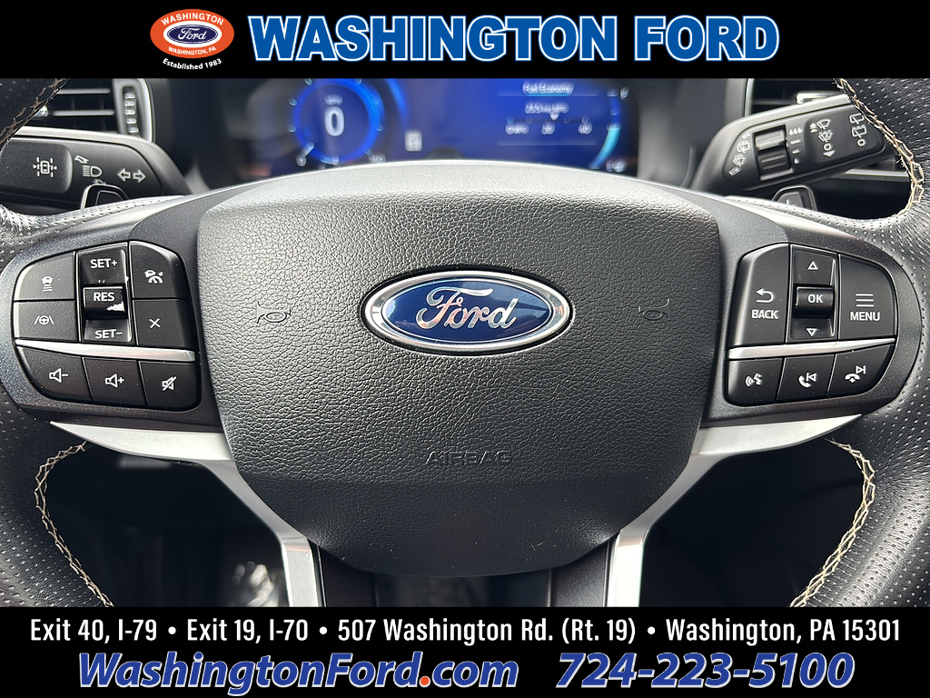 2020 Ford Explorer ST Atlas Blue at Washington Ford