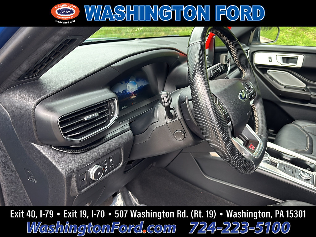2020 Ford Explorer ST Atlas Blue at Washington Ford