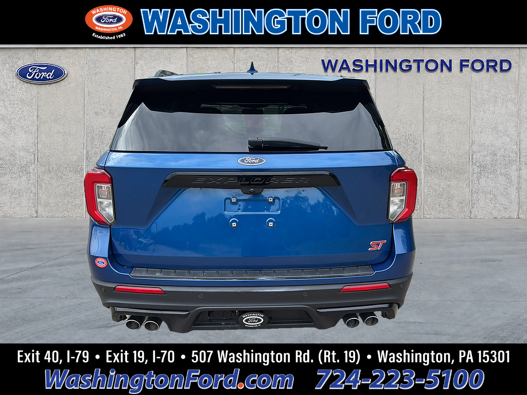 2020 Ford Explorer ST Atlas Blue at Washington Ford