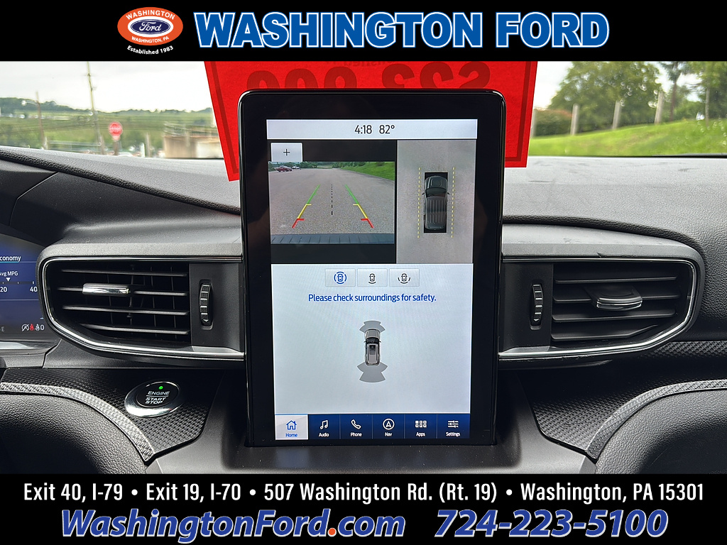 2020 Ford Explorer ST Atlas Blue at Washington Ford