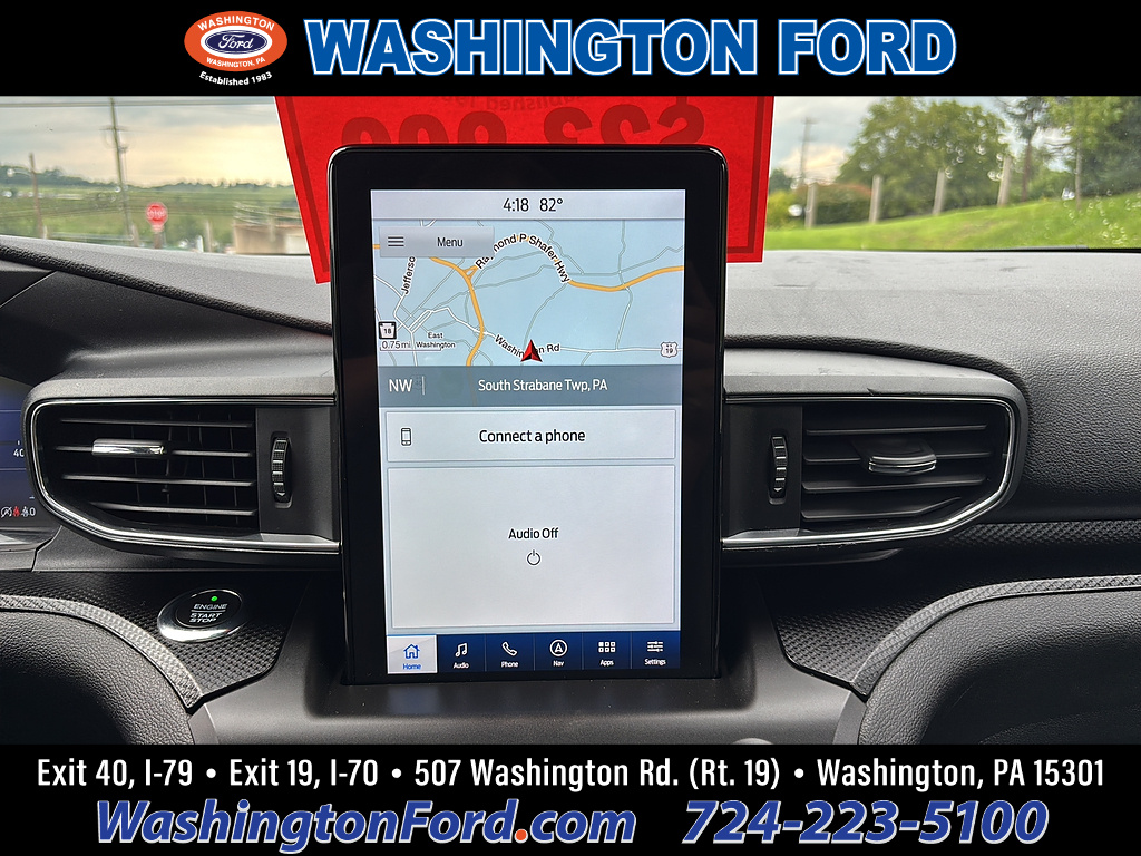 2020 Ford Explorer ST Atlas Blue at Washington Ford