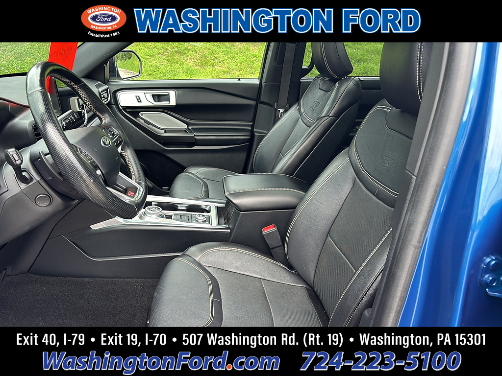 2020 Ford Explorer ST Atlas Blue at Washington Ford