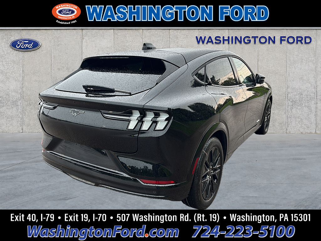 2026 Ford Mustang Mach-E Premium Shadow Black at Woltz & Wind Ford