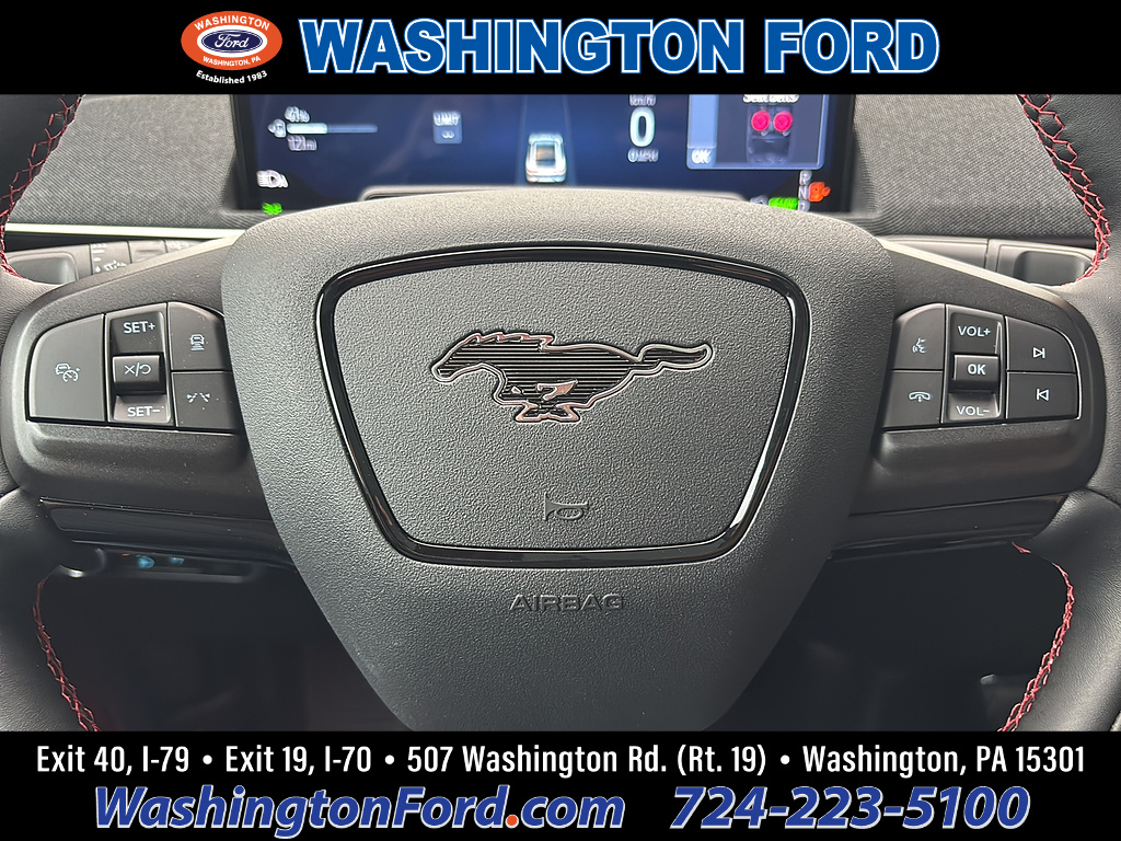2026 Ford Mustang Mach-E Premium Shadow Black at Woltz & Wind Ford