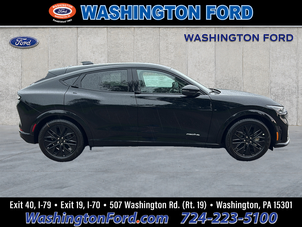 2026 Ford Mustang Mach-E Premium Shadow Black at Woltz & Wind Ford