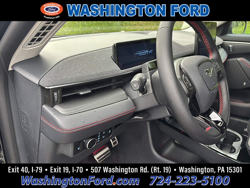 2026 Ford Mustang Mach-E Premium Shadow Black at Woltz & Wind Ford
