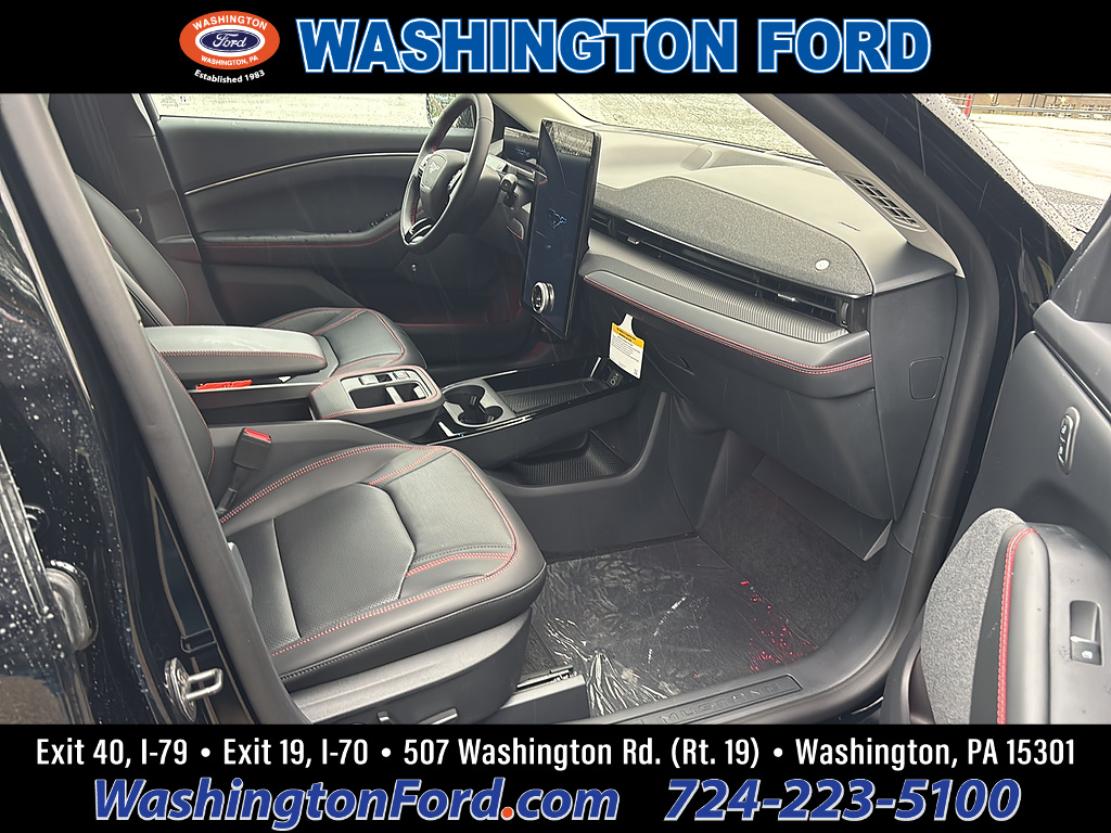 2026 Ford Mustang Mach-E Premium Shadow Black at Woltz & Wind Ford