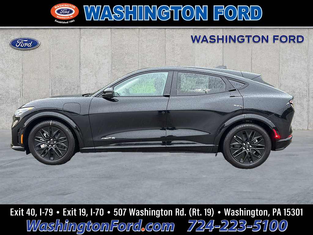 2026 Ford Mustang Mach-E Premium Shadow Black at Woltz & Wind Ford