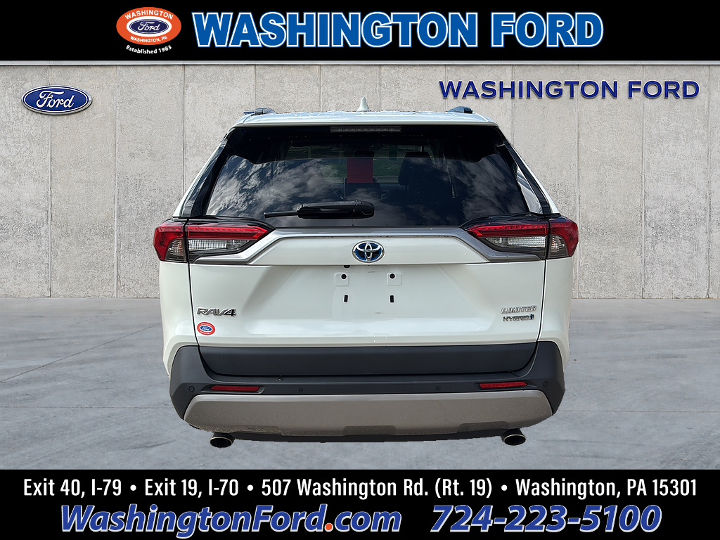 2022 Toyota RAV4 Limited Blizzard Pearl at Rick Weaver Chevrolet