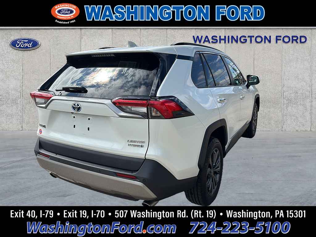 2022 Toyota RAV4 Limited Blizzard Pearl at Rick Weaver Chevrolet