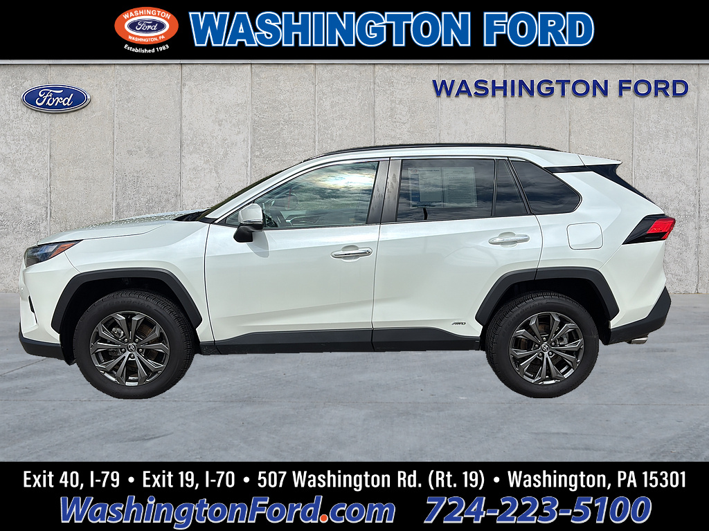 2022 Toyota RAV4 Limited Blizzard Pearl at Rick Weaver Chevrolet