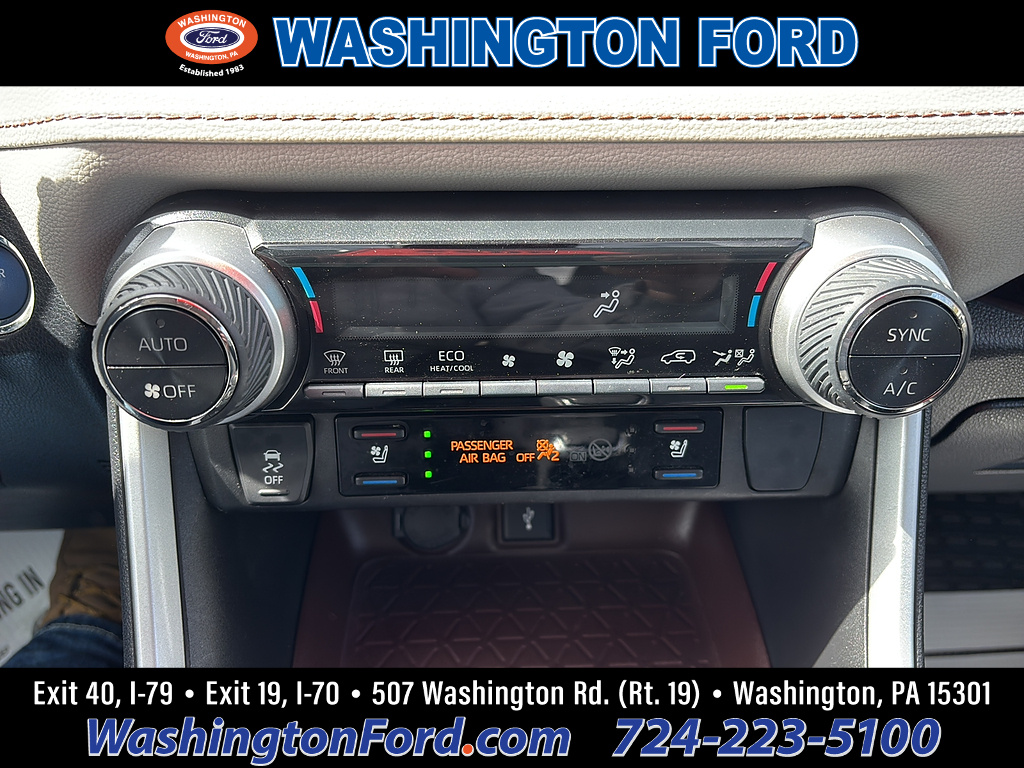 2022 Toyota RAV4 Limited Blizzard Pearl at Rick Weaver Chevrolet