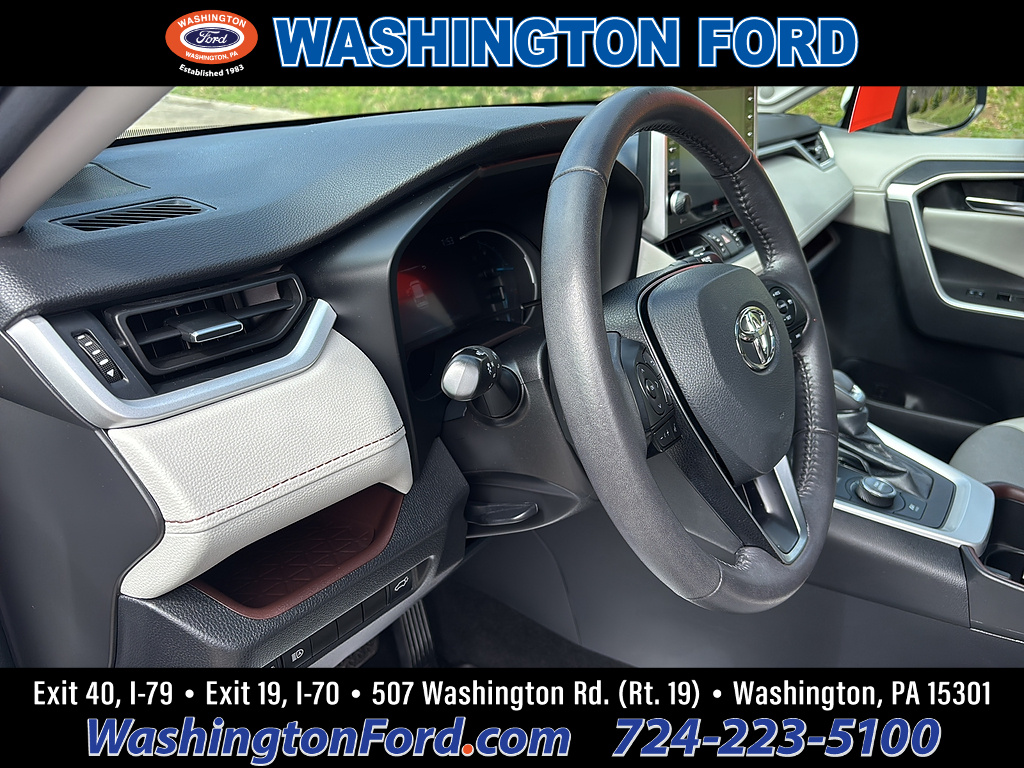 2022 Toyota RAV4 Limited Blizzard Pearl at Rick Weaver Chevrolet
