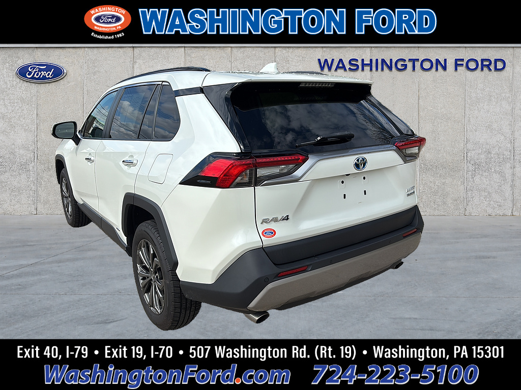 2022 Toyota RAV4 Limited Blizzard Pearl at Rick Weaver Chevrolet