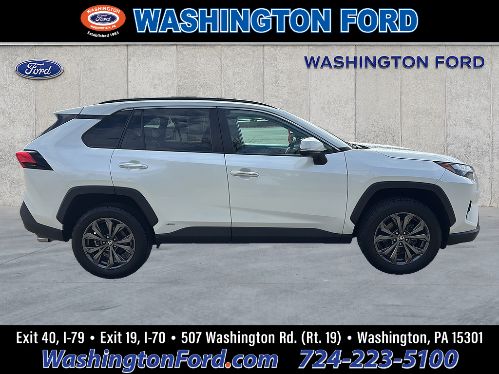 2022 Toyota RAV4 Limited Blizzard Pearl at Rick Weaver Chevrolet