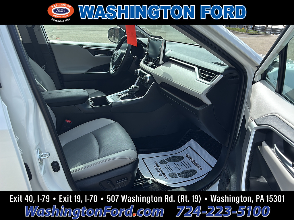 2022 Toyota RAV4 Limited Blizzard Pearl at Rick Weaver Chevrolet