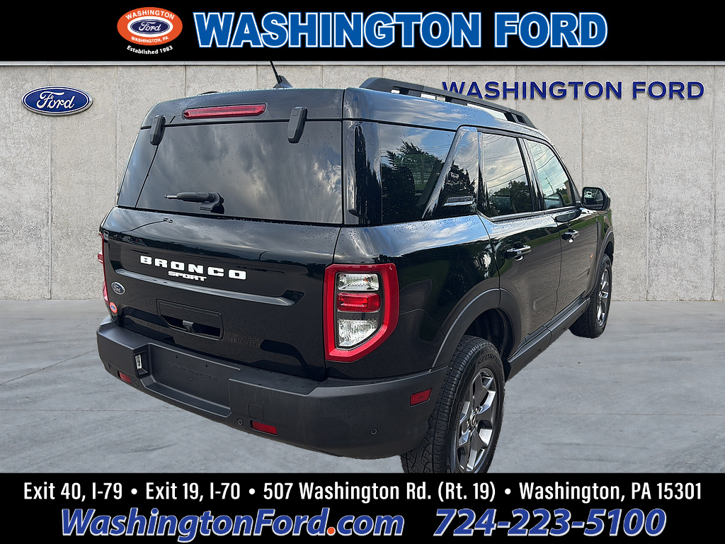 2024 Ford Bronco Sport Badlands Shadow Black at Altoona Honda