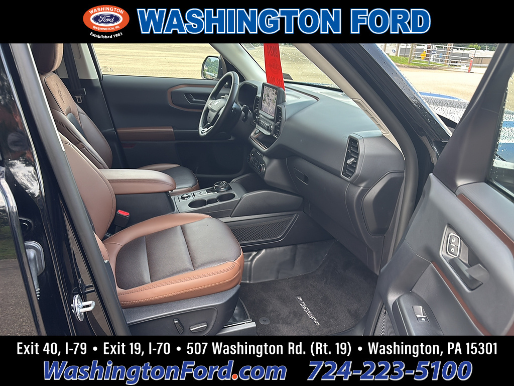 2024 Ford Bronco Sport Badlands Shadow Black at Altoona Honda