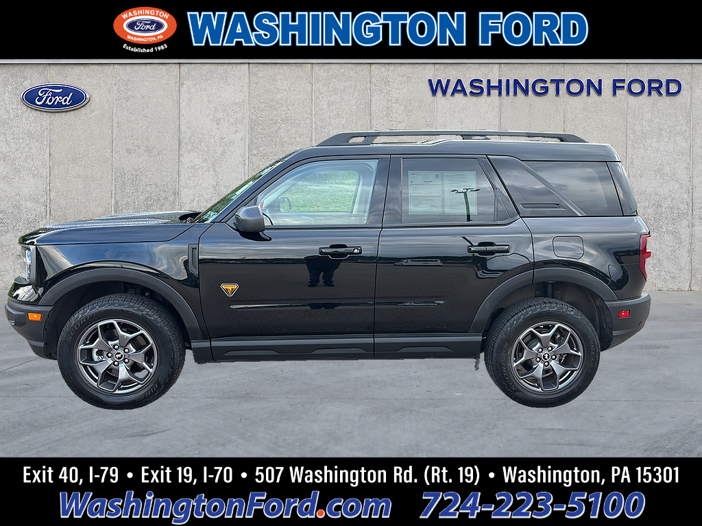 2024 Ford Bronco Sport Badlands Shadow Black at Altoona Honda