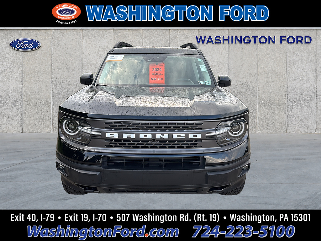 2024 Ford Bronco Sport Badlands Shadow Black at Altoona Honda