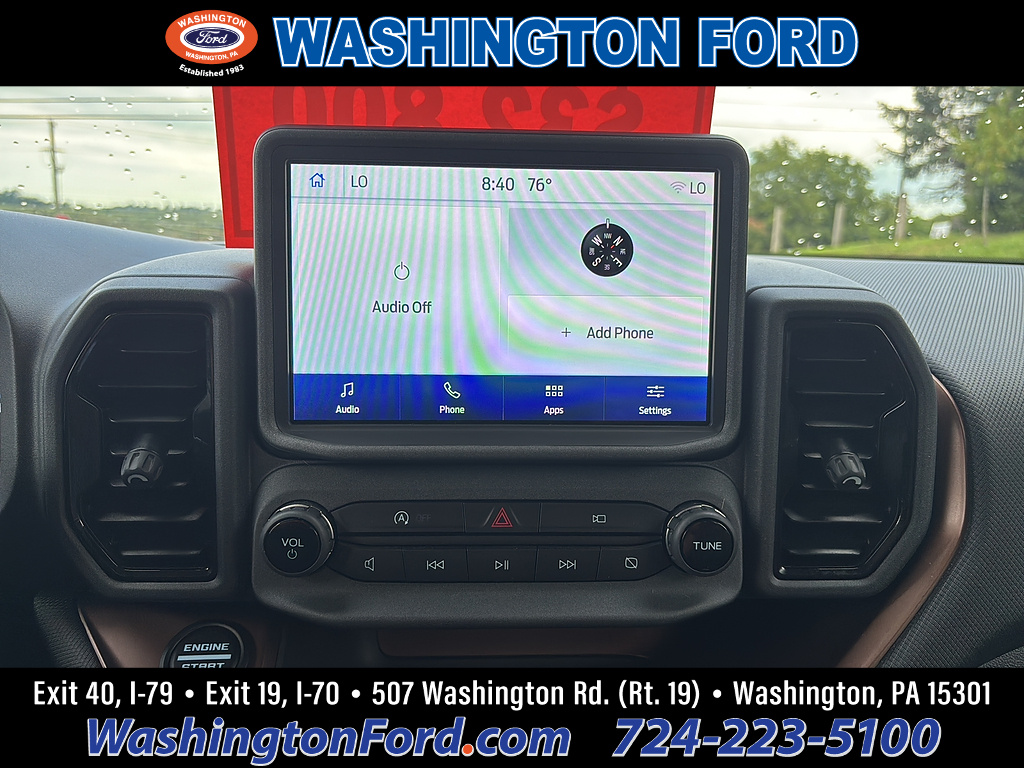 2024 Ford Bronco Sport Badlands Shadow Black at Altoona Honda