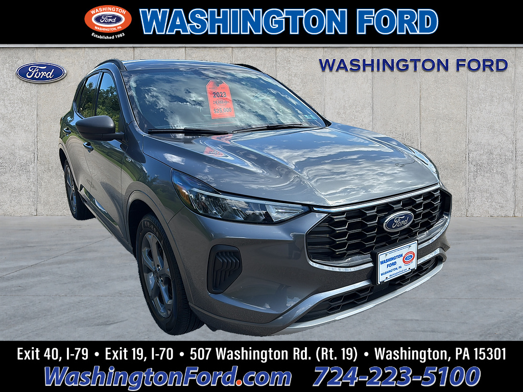 2023 Ford Escape ST-Line Carbonized Gray at Woltz & Wind Ford