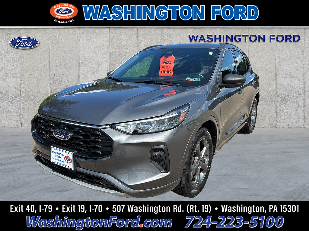 2023 Ford Escape ST-Line Carbonized Gray at Woltz & Wind Ford