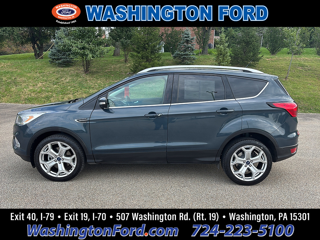 2019 Ford Escape Titanium Baltic Sea Green at Altoona Honda