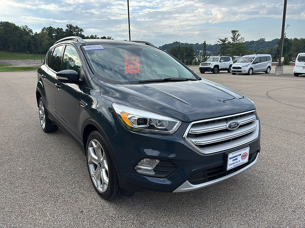 2019 Ford Escape Titanium Baltic Sea Green at Altoona Honda