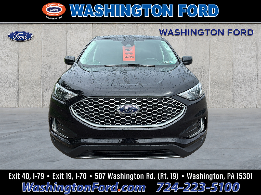 2023 Ford Edge SEL Agate Black at Woltz & Wind Ford
