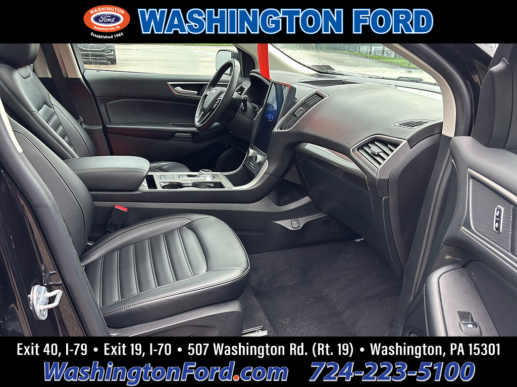 2023 Ford Edge SEL Agate Black at Woltz & Wind Ford