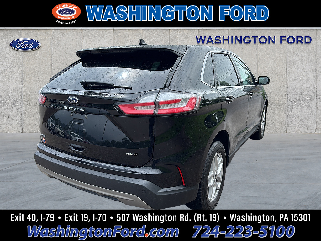 2023 Ford Edge SEL Agate Black at Woltz & Wind Ford