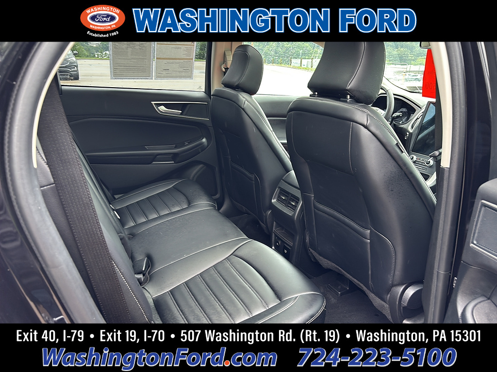 2023 Ford Edge SEL Agate Black at Woltz & Wind Ford