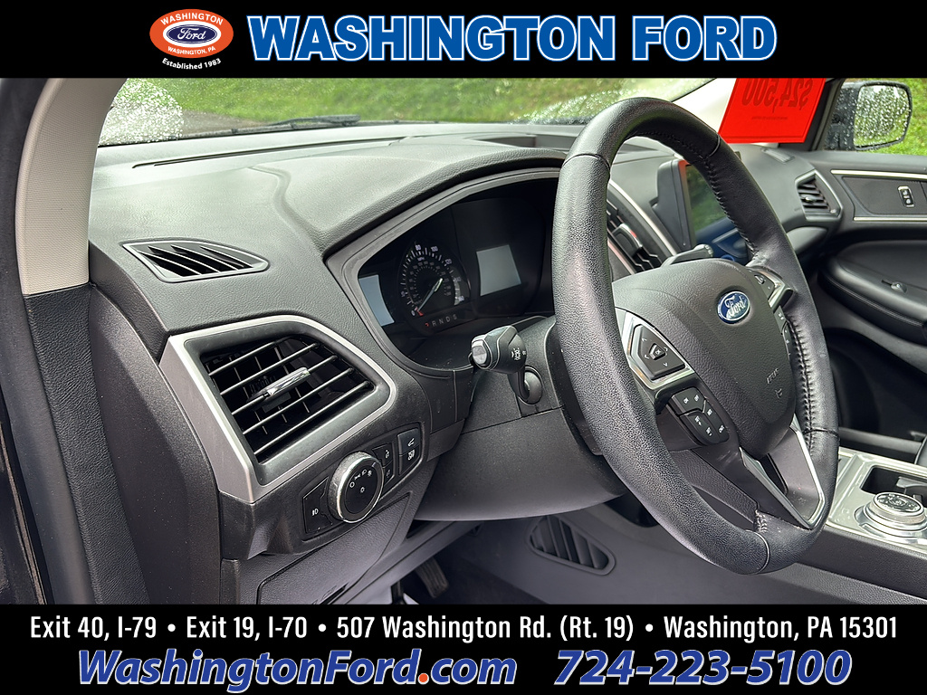 2023 Ford Edge SEL Agate Black at Woltz & Wind Ford