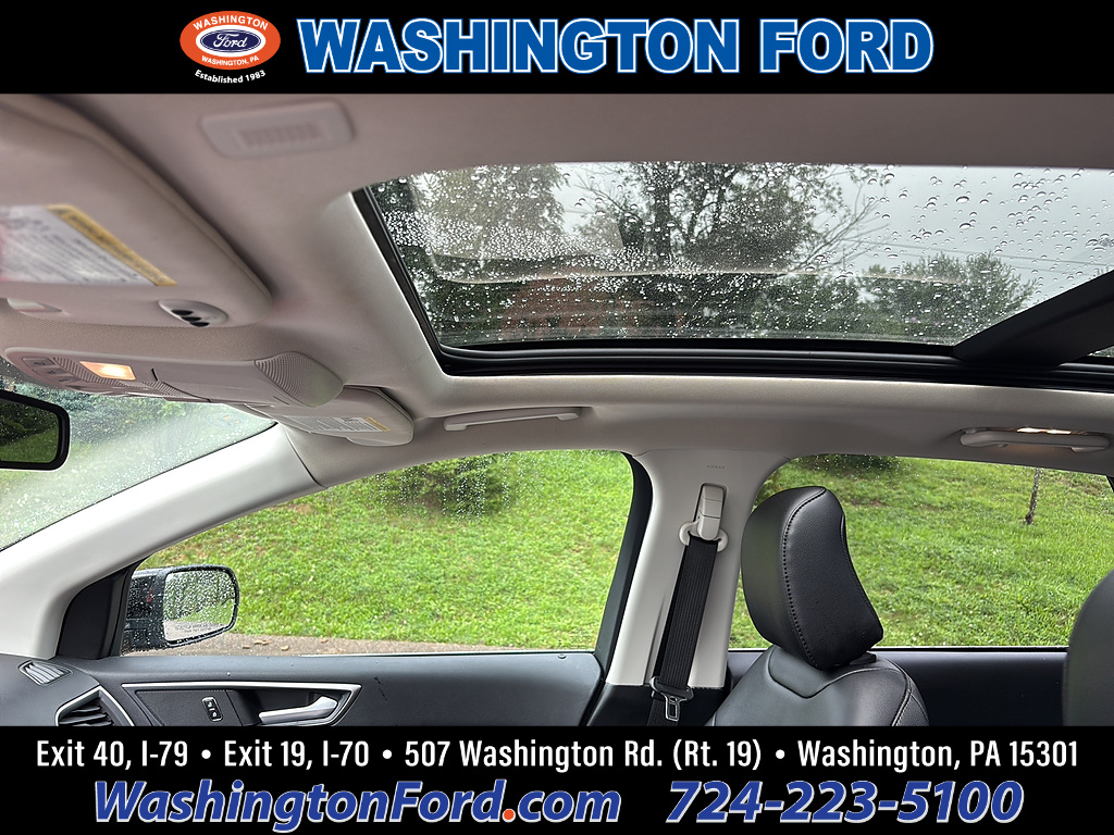 2023 Ford Edge SEL Agate Black at Woltz & Wind Ford